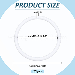 75 шт. пластиковые соединительные кольца&nbsp;FIND-BC0014-60