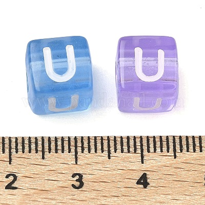 Прозрачные акриловые бусины&nbsp;MACR-K365-07U-1