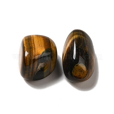 Природных тигровый глаз бисером G-G979-A08-1