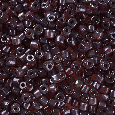 Прозрачные цвета глянцевое стекло круглые стеклярусы SEED-S045-001A-D02-1