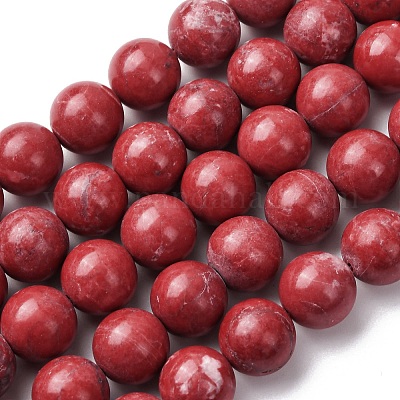 Природные Говлит бисер нитей&nbsp;G-H343-D06-12mm-A-1