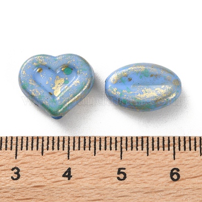 Непрозрачные акриловые бусины OACR-M015-15G-1