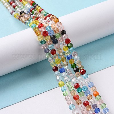 Прозрачные стеклянные бусины&nbsp;GLAA-E036-08-1