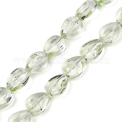 Прозрачные стеклянные бусины&nbsp;GLAA-H038-03B-1