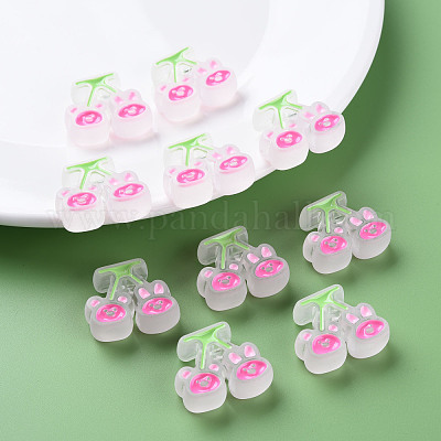 Прозрачные акриловые бусины MACR-S374-04B-07-1