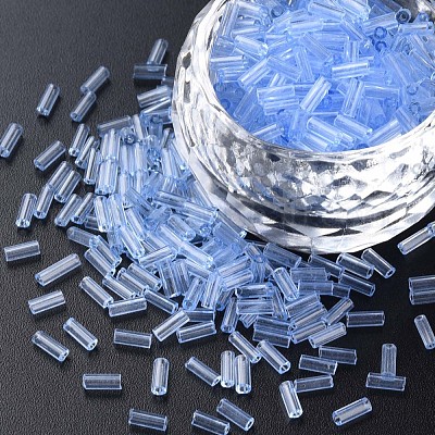 Прозрачное стекло стеклярус SEED-N005-001-C08-1