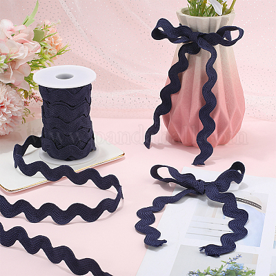 Лента из полиэстерового волнистого кружева&nbsp;OCOR-GF0004-36B-26-1