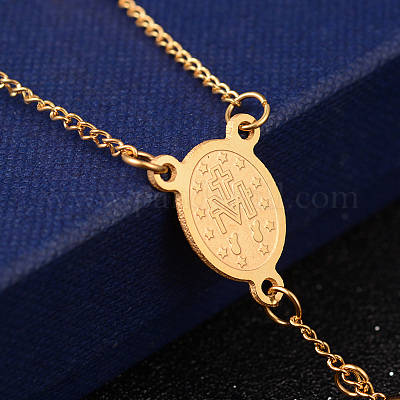 С распятием крест кулон&nbsp;NJEW-L427-22G-1