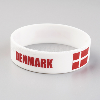 Браслеты из силиконового браслета&nbsp;X-BJEW-K168-01J-1