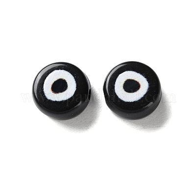 Непрозрачные акриловые бусины OACR-D301-04B-1