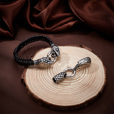 2 комплект из 2-х колец пружинного затвора из нержавеющей стали 304 в тибетском стиле&nbsp;FIND-PH0025-51A-1