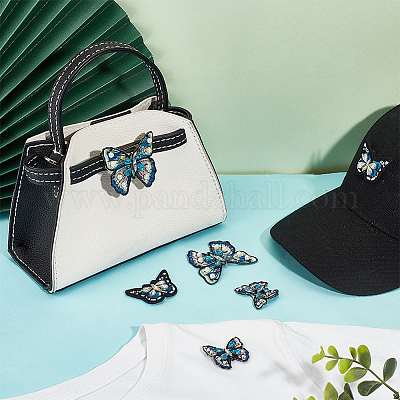 6 шт. 3 патча из полиэфирной ткани ручной работы&nbsp;DIY-GA0005-50-1