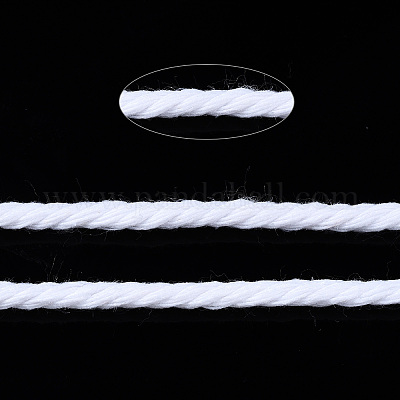 Нитки хлопковые&nbsp;LS-OCOR-WH0032-44A-33-1