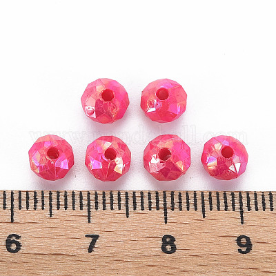 Непрозрачные акриловые бусины&nbsp;LS-MACR-Q239-018C-09-1