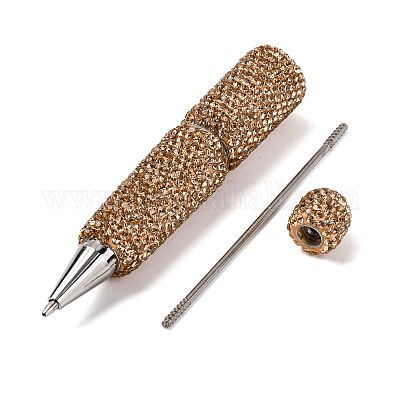 Железная ручка из бисера AJEW-K049-01F-1