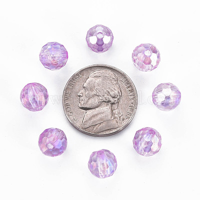 Прозрачные акриловые бусины&nbsp;MACR-S373-64-C01-1