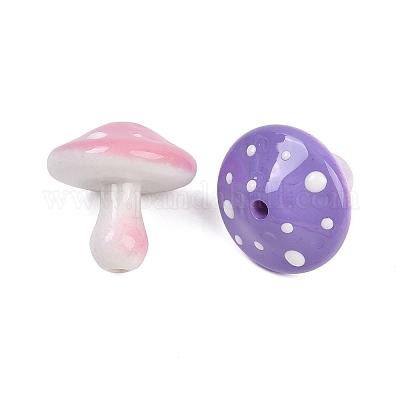 Непрозрачные акриловые бусины&nbsp;MACR-C036-02-1