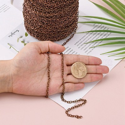 Железная боковая витая цепь&nbsp;CH-BSFN0.9-R-FF-1