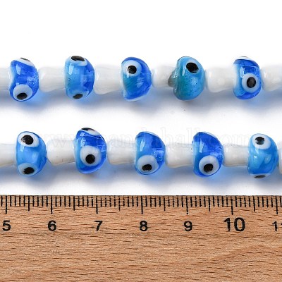 Ручной сглаза бусины бисер нитей&nbsp;LAMP-S069-01A-05-1