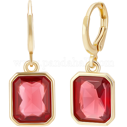 3 пара латунных сережек с люверсами&nbsp;EJEW-BBC0001-61A-1