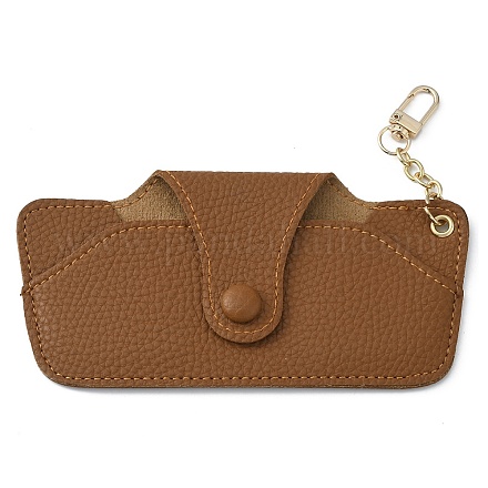 Тонкий чехол для очков из искусственной кожи&nbsp;AJEW-WH0248-348A-1