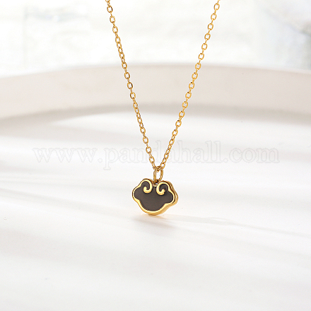 Винтажный кулон в форме облака из нержавеющей стали 304 для ежедневного ношения у женщин XT0264-1-1