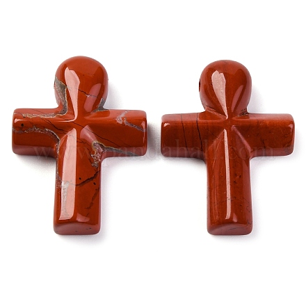 Природные красной яшмы подвески G-B122-02M-1