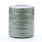 Waxed Polyester Cord for Jewelry Making, Flat, Dark Sea Green, 0.7mm, about 743.65 yards(680m)/roll