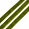 Single Face Velvet Ribbon, Dark Olive Green, 3/8 inch(9.5~10mm), about 50yards/roll(45.72m/roll)
