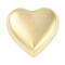 Ion Plating(IP) 304 Stainless Steel Pendants, Manual Polishing, Heart Charm, Real 18K Gold Plated, 24.5x25x11mm, Hole: 2.8mm