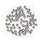 Tarnish Resistant 304 Stainless Steel Spacer Beads, Round, Stainless Steel Color, 4x3mm, Hole: 1.5mm