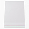 Rectangle OPP Cellophane Bags, Clear, 17.5x12x0.02cm, Inner Measure: 14.5x12cm