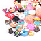Resin Cabochons, Mixed Style, Mixed Color, 10~35x6~25x2~18mm