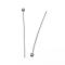 Tarnish Resistant 304 Stainless Steel Ball Head Pins, Stainless Steel Color, 25mm, Pin: 0.7mm, 21 Gauge, Head: 2mm