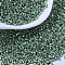 MIYUKI Delica Beads, Cylinder, Japanese Seed Beads, 11/0, Galvanized Dyed, (DB0414) Galvanized Dark Sea Foam, 1.3x1.6mm, Hole: 0.8mm, about 100000pcs/500g