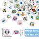 1 набор стеклянных кабошонов GGLA-PH0001-65A-2