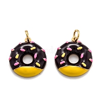 Латунь эмаль подвески&nbsp;KK-O140-06A-G