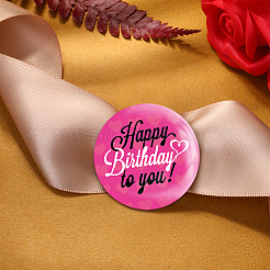 Брошь из белой жести&nbsp;JEWB-WH0012-025