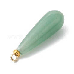 Естественный зеленый авантюрин подвески&nbsp;PALLOY-JF04760-02