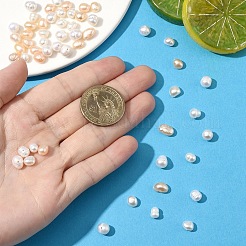 10 шт. бусины из натурального пресноводного жемчуга&nbsp;PEAR-YW0001-34