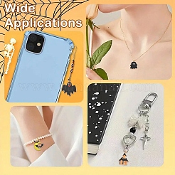 30шт 15 стиля подвески из сплава с эмалью&nbsp;ENAM-YW0006-46