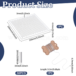 Доски для намотки акриловой нити&nbsp;DIY-UN0007-49B