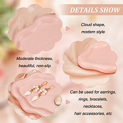 Фарфоровая ювелирная тарелка&nbsp;DJEW-WH0058-01A