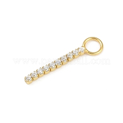 925 подвеска из стерлингового серебра с прозрачным микропаве и цирконием&nbsp;STER-G048-01G-03