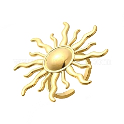 Кольцо-манжета из нержавеющей стали 304 для женщин&nbsp;RJEW-B109-01G-04