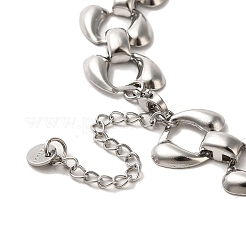 Не тускнеющие ожерелья ручной работы из нержавеющей стали 304&nbsp;NJEW-Q333-05P