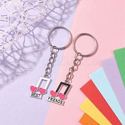 Брелок с эмалью из платинового сплава&nbsp;KEYC-JKC00752-02