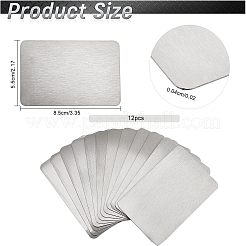 Лист нержавеющей стали 201&nbsp;LS-DIY-WH0304-294