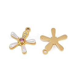 Подвески из нержавеющей стали 304 со стразами&nbsp;STAS-L290-32G