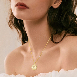 5шт 5 стиля латунные подвески-медальоны&nbsp;KK-SC0007-17